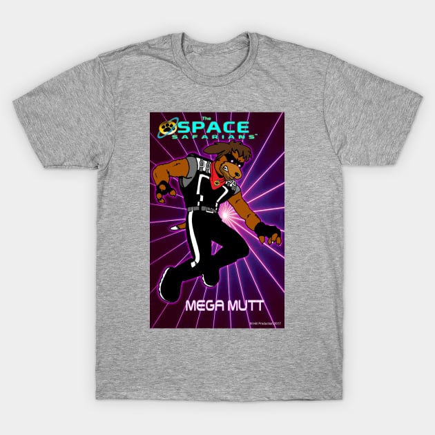 The Space Safarians- Mega Mutt T-Shirt by DocNebula